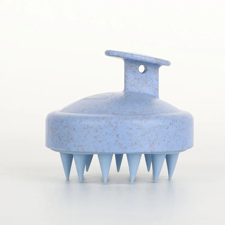 Brosse de Massage Cuir Chevelu en Silicone – Shampoing, Anti-Chute et Soin Capillaire Relaxant