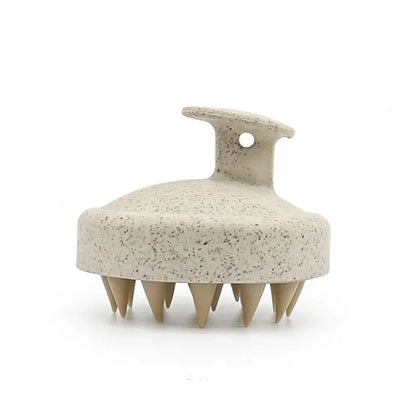 Brosse de Massage Cuir Chevelu en Silicone – Shampoing, Anti-Chute et Soin Capillaire Relaxant